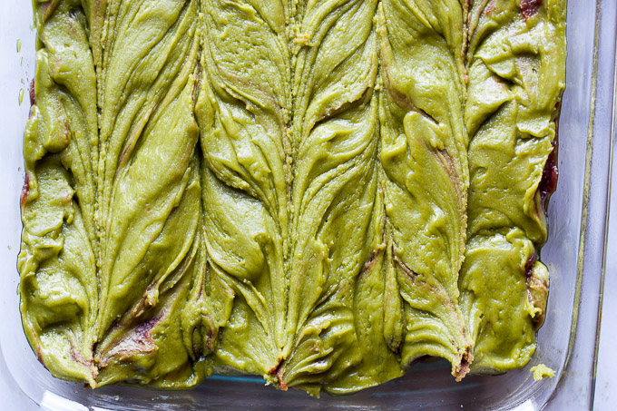 Green Tea & Red Bean Cake  | eatfirstworrylater.com