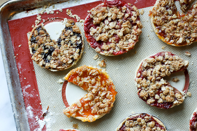 Strawberry Rhubarb Pies | eatfirstworrylater.com Strawberry Rhubarb Pies | eatfirstworrylater.com
