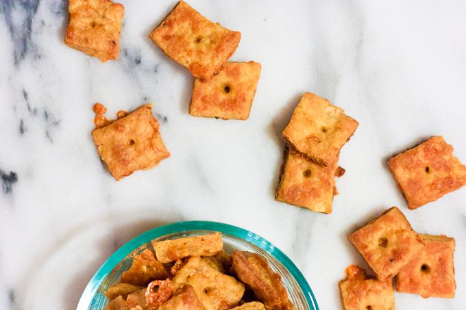 Jalapeño Garlic Cheez-Its