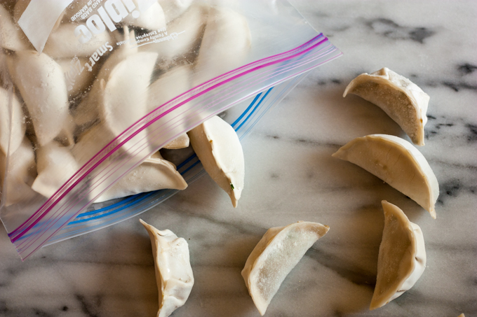 Pork, Chive & Cabbage Dumplings  | eatfirstworrylater.com