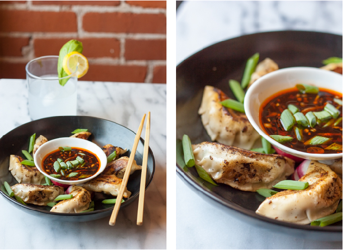 Pork, Chive & Cabbage Dumplings  | eatfirstworrylater.com
