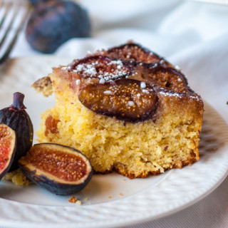Fig, Almond, & Honey Cake