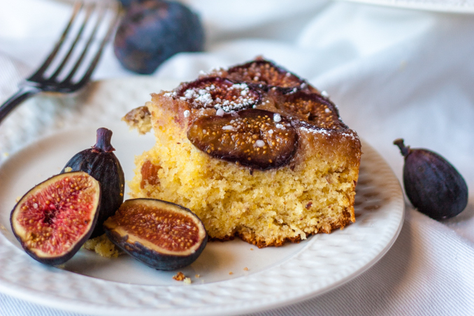 Fig, Almond, & Honey Cake | eatfirstworrylater.com