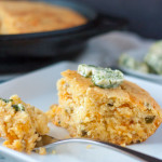 Jalapeno Cheddar Cornbread | eatfirstworrylater.com